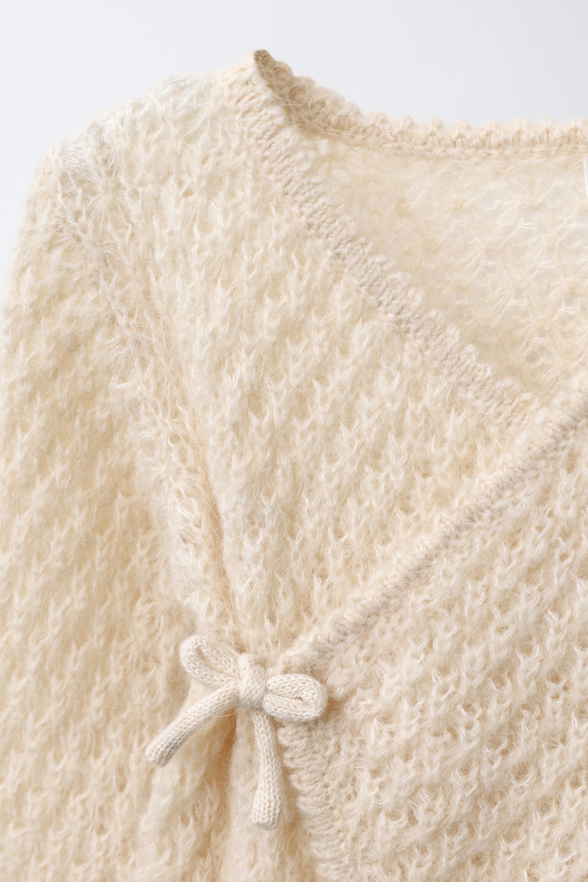 LONG WOOL BLEND KNIT BODYSUIT